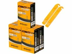 Continental Schlauch Tour 28 All - 5 Stück + 2 Reifenheber Gratis