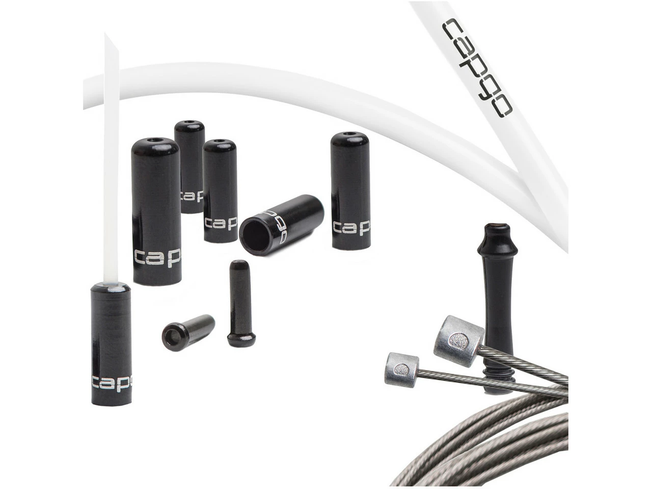 CAPGO OL Schaltzugset Lang Für Shimano/SRAM 4 CAPGO OL Schaltzugset Lang Für Shimano/SRAM – Bild 2