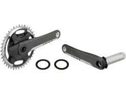 Quarq Red 1 AXS DUB Powermeter Carbon Kurbelgarnitur 9 Quarq Red 1 AXS DUB Powermeter Carbon Kurbelgarnitur -Fahrrad Stromkreis Verkäufe 246771