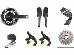 SRAM Red ETap AXS Road Gruppe 2x12-fach 35-48 Mit Direct Mount