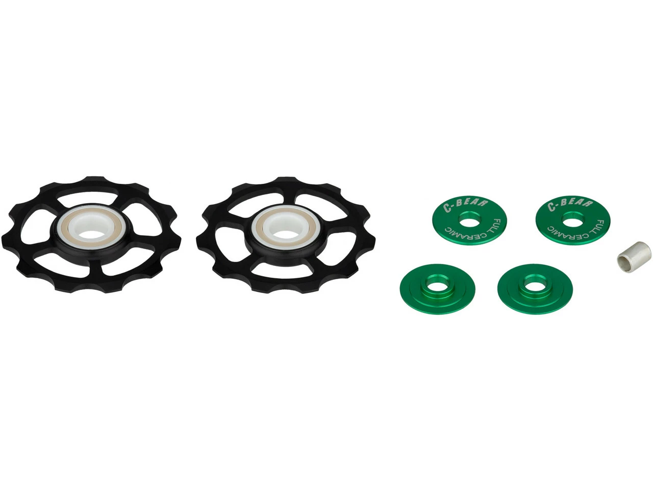 C-Bear Schalträdchen Aluminium Shimano/SRAM 10-/11-fach Full Ceramic 4 C-Bear Schalträdchen Aluminium Shimano/SRAM 10-/11-fach Full Ceramic – Bild 2