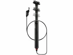 ROCKSHOX Reverb Stealth 125 Mm Sattelstütze 1x Remote Links