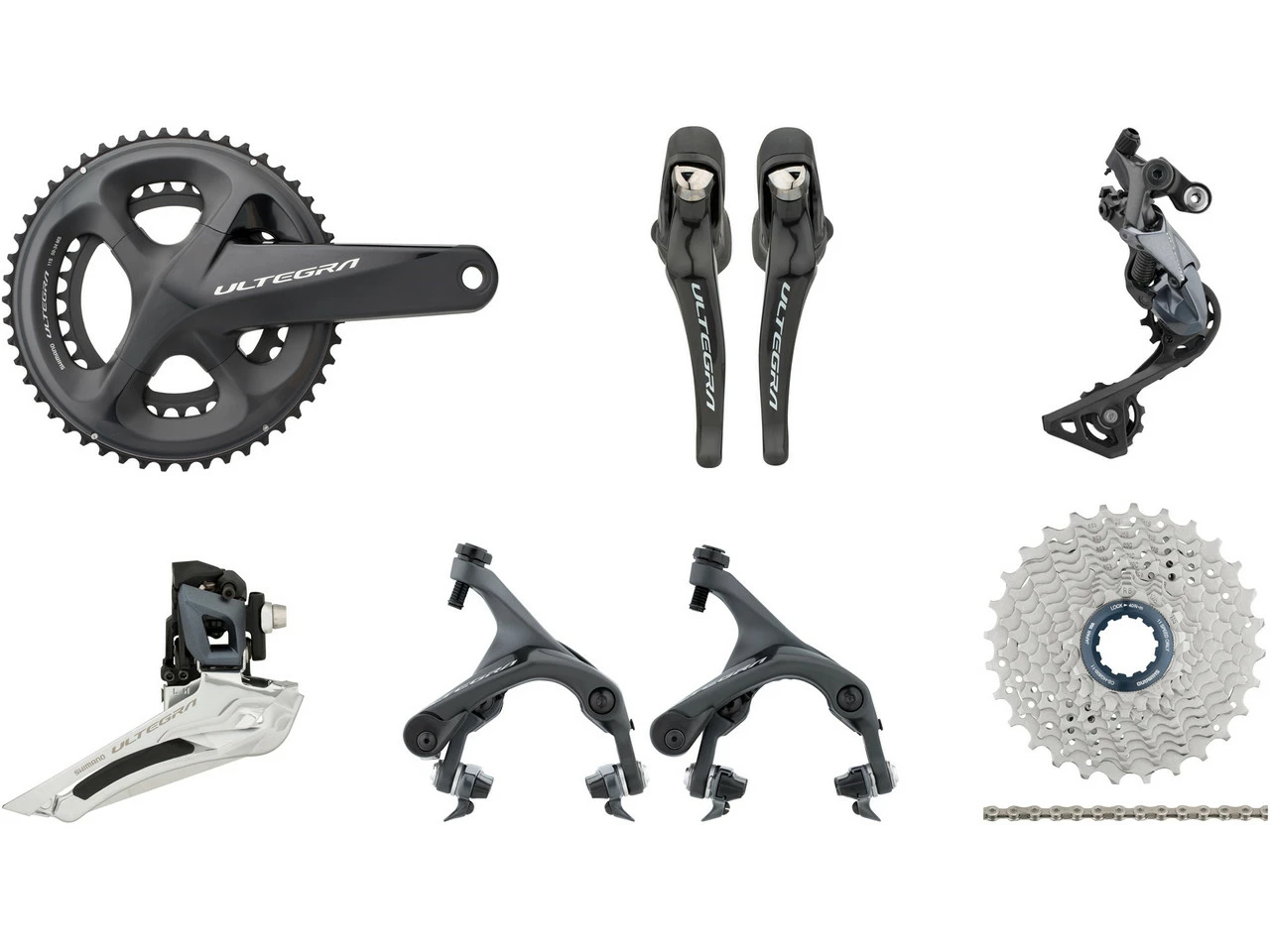 Shimano Ultegra R8000 Gruppe 2x11 34-50 3 Shimano Ultegra R8000 Gruppe 2x11 34-50