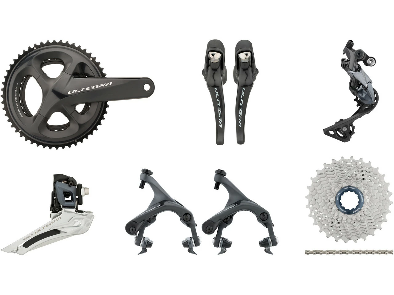 Shimano Ultegra R8000 Gruppe 2x11 39-53 3 Shimano Ultegra R8000 Gruppe 2x11 39-53