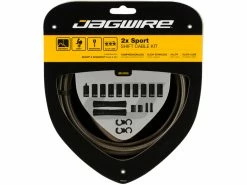JAGWIRE 2X Sport Schaltzugset -Fahrrad Stromkreis Verkäufe 319255