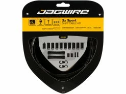 JAGWIRE 2X Sport Schaltzugset -Fahrrad Stromkreis Verkäufe 319259