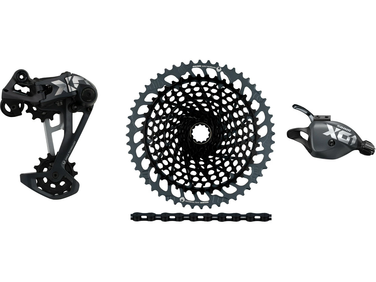 SRAM X01 Eagle 1x12-fach Upgrade-Kit Mit Kassette 7 SRAM X01 Eagle 1x12-fach Upgrade-Kit Mit Kassette – Bild 6