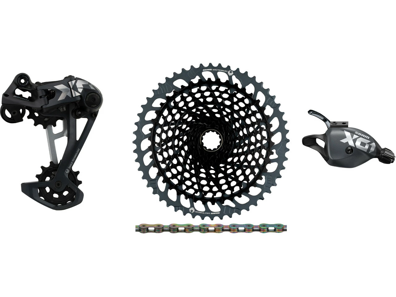 SRAM X01 Eagle 1x12-fach Upgrade-Kit Mit Kassette 8 SRAM X01 Eagle 1x12-fach Upgrade-Kit Mit Kassette – Bild 7
