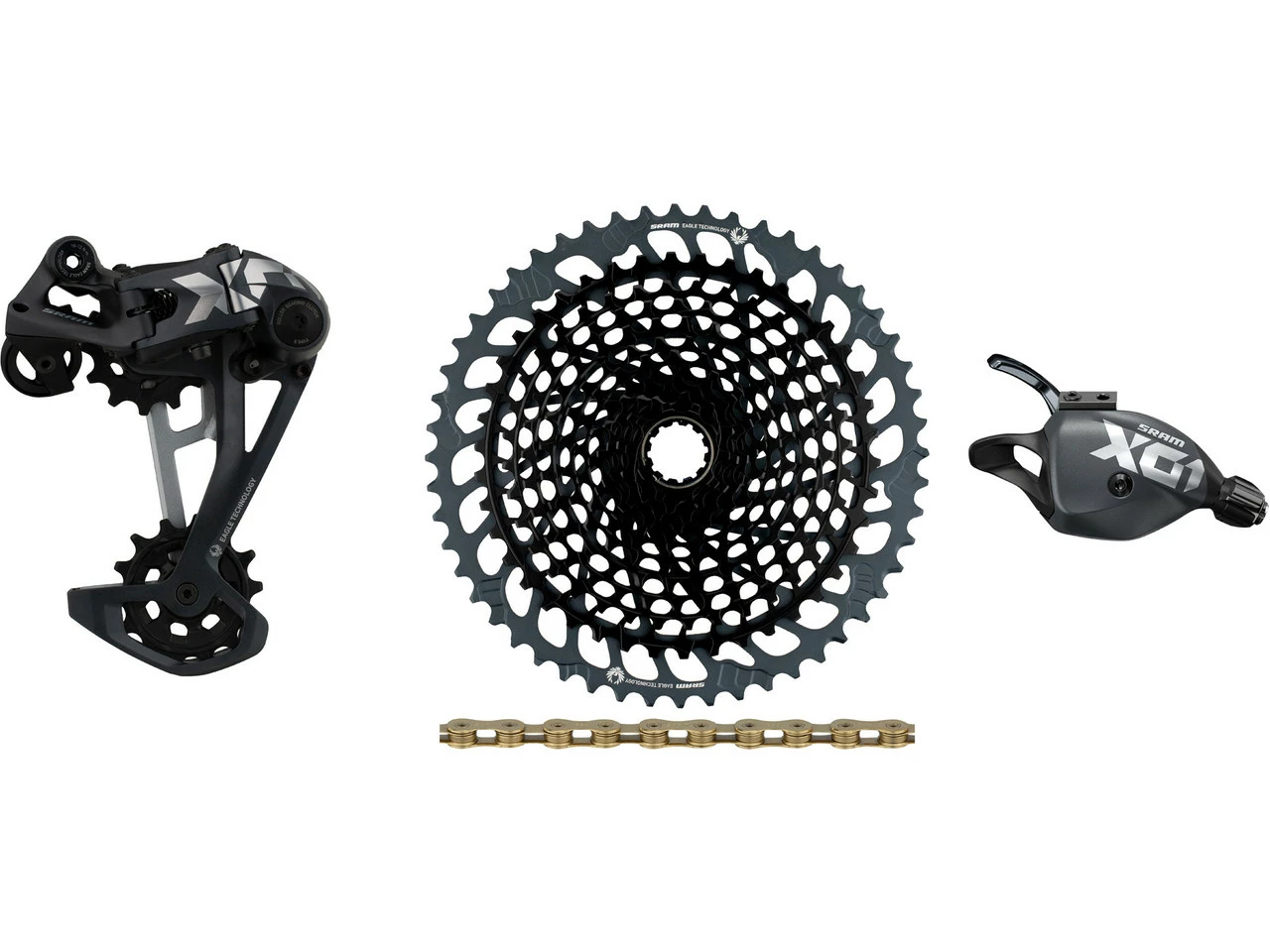 SRAM X01 Eagle 1x12-fach Upgrade-Kit Mit Kassette 9 SRAM X01 Eagle 1x12-fach Upgrade-Kit Mit Kassette – Bild 8