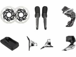 SRAM Red ETap AXS HRD FM Für 2x12-fach 6-Loch Schaltgruppenset