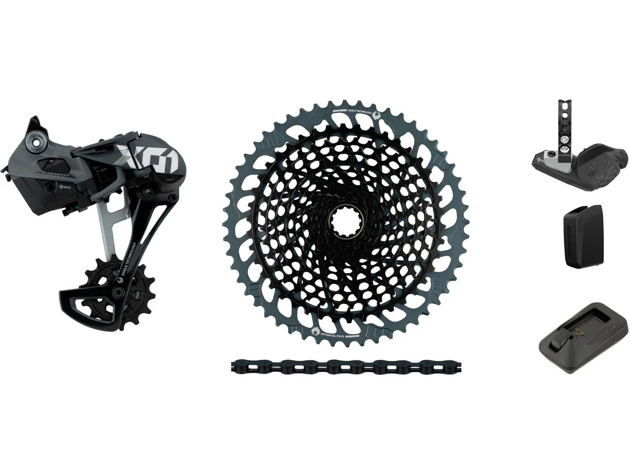 SRAM X01 Eagle AXS 1x12-fach Upgrade-Kit Mit Kassette 11 SRAM X01 Eagle AXS 1x12-fach Upgrade-Kit Mit Kassette – Bild 9