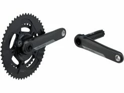 Quarq DZero DUB Powermeter Compact Carbon Kurbelgarnitur -Fahrrad Stromkreis Verkäufe 350998