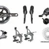 SRAM Force 22 Gruppe 2x11 39-53 BB30 Mech. Felgenbremse -Fahrrad Stromkreis Verkäufe 372934