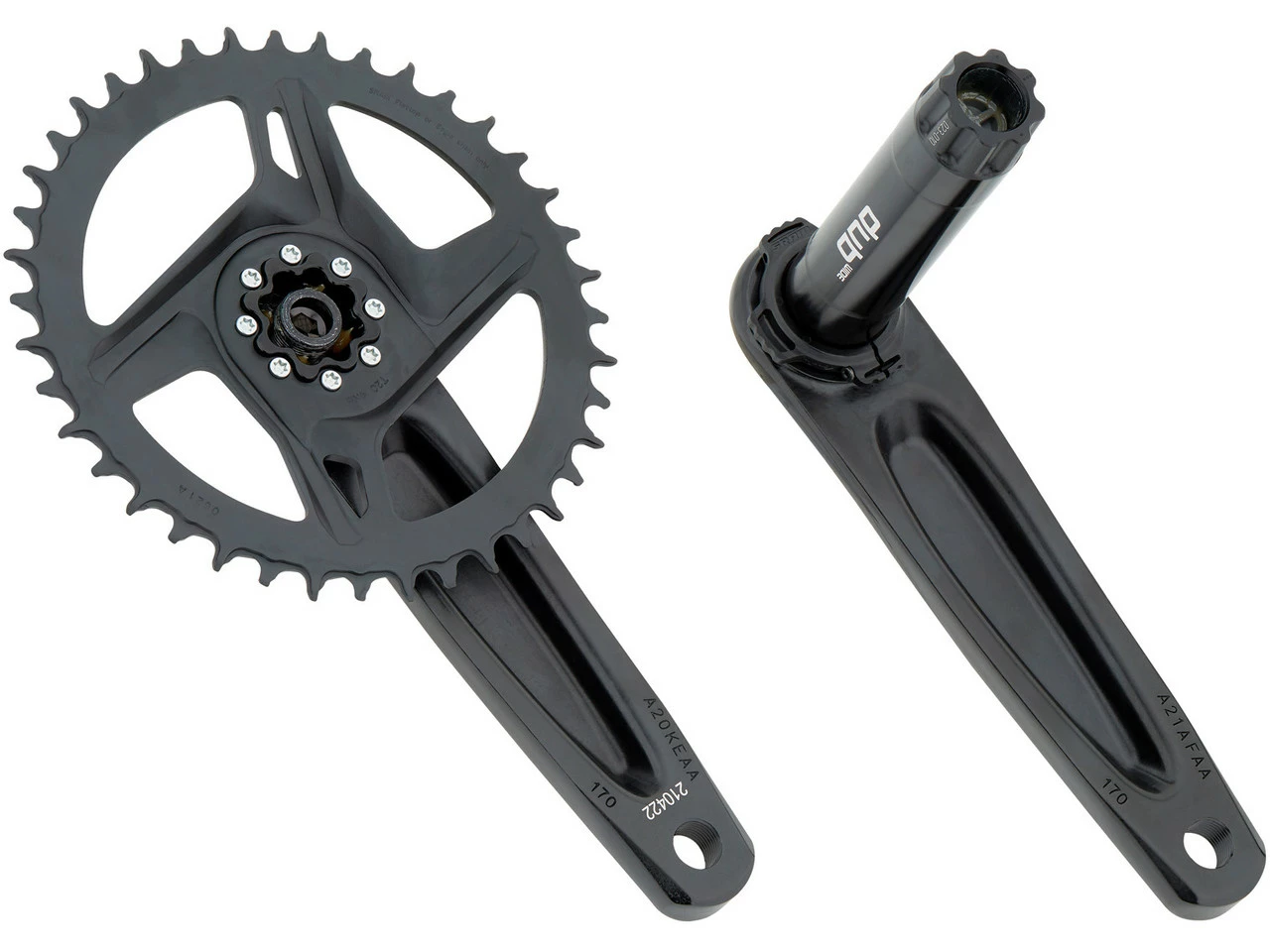 SRAM Rival 1 Wide DUB 1x12-fach Powermeter Kurbelgarnitur 5 SRAM Rival 1 Wide DUB 1x12-fach Powermeter Kurbelgarnitur – Bild 3