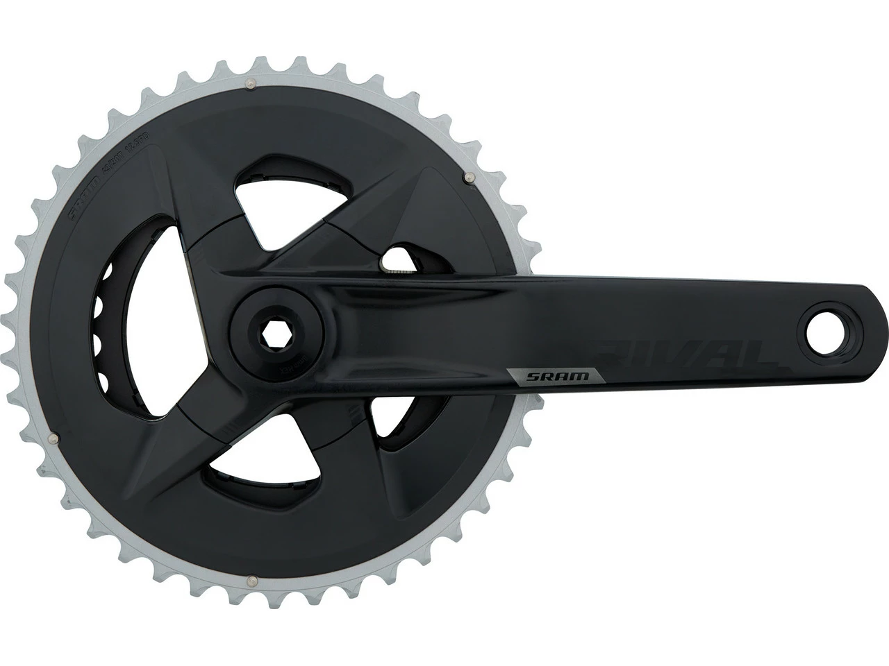 SRAM Rival Wide DUB 2x12-fach Powermeter Kurbelgarnitur 3 SRAM Rival Wide DUB 2x12-fach Powermeter Kurbelgarnitur