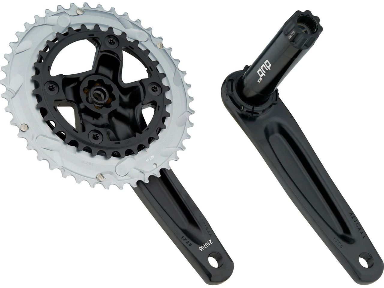 SRAM Rival Wide DUB 2x12-fach Powermeter Kurbelgarnitur 5 SRAM Rival Wide DUB 2x12-fach Powermeter Kurbelgarnitur – Bild 3