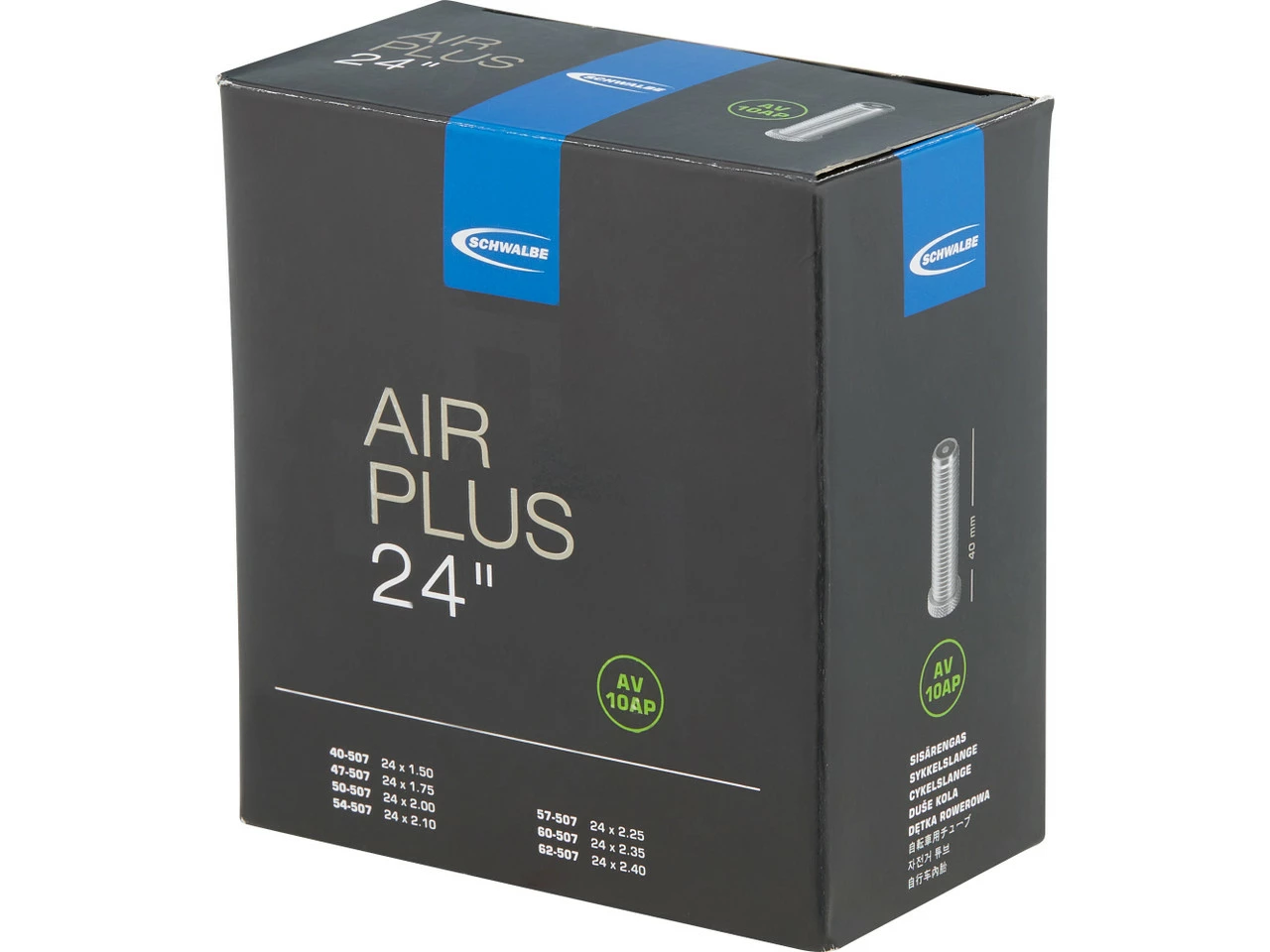 Schwalbe Schlauch 10 Air Plus Für 24" 4 Schwalbe Schlauch 10 Air Plus Für 24" – Bild 2