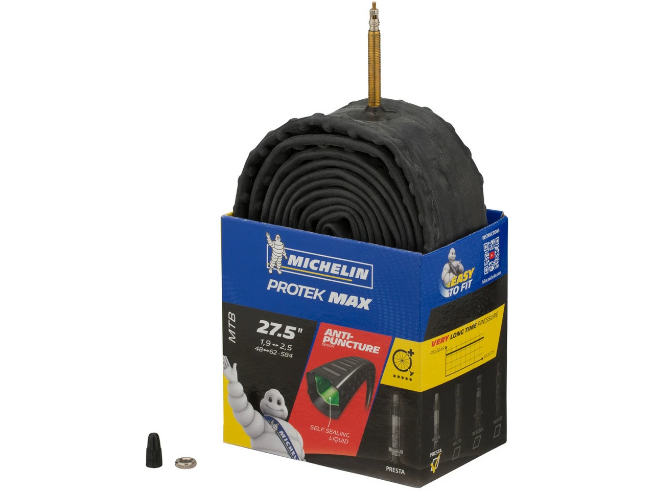 Michelin Schlauch B4 Protek Max MTB Für 27,5" 3 Michelin Schlauch B4 Protek Max MTB Für 27,5"