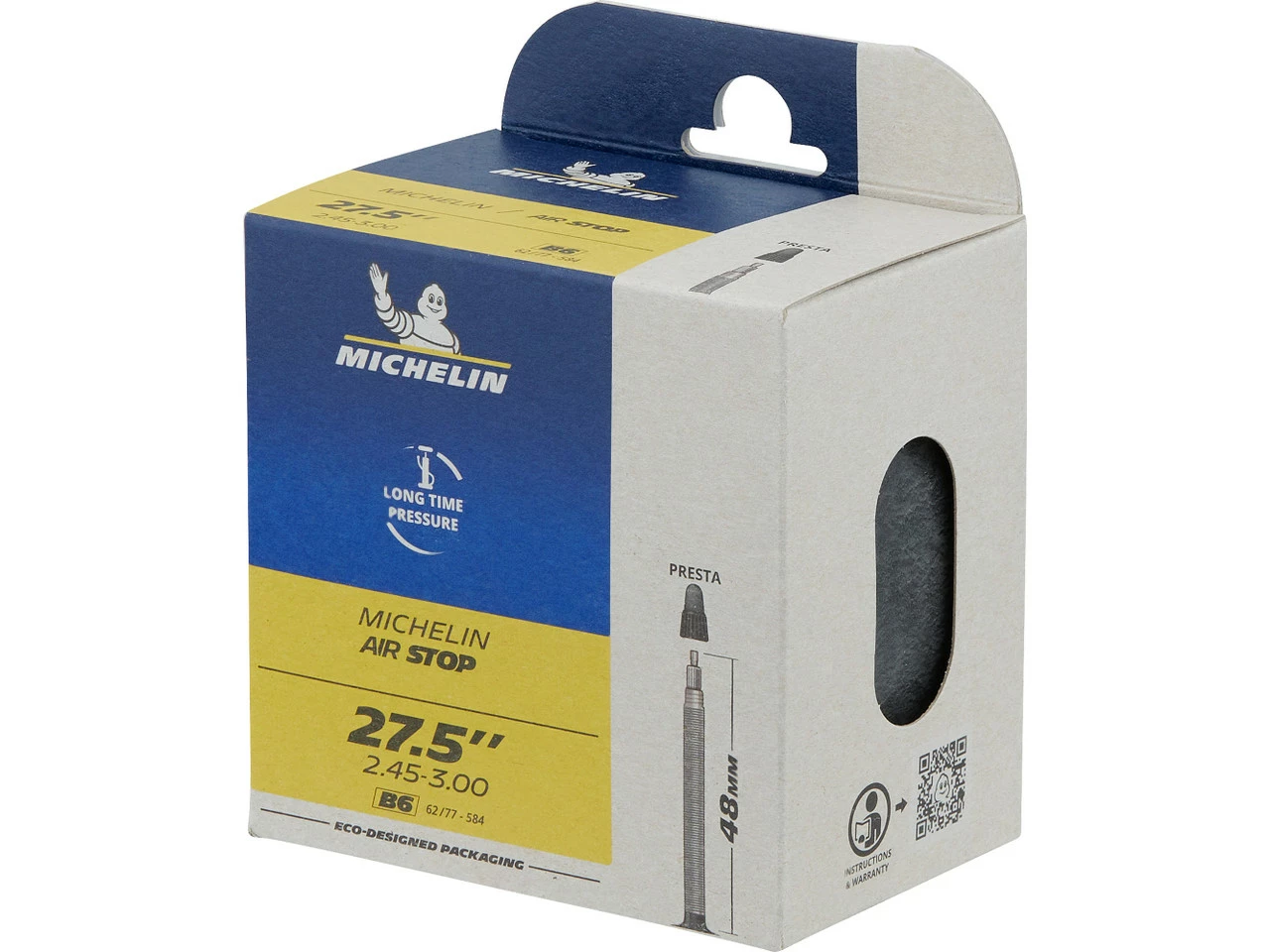 Michelin Schlauch B6 Airstop Für 27,5+ 4 Michelin Schlauch B6 Airstop Für 27,5+ – Bild 2