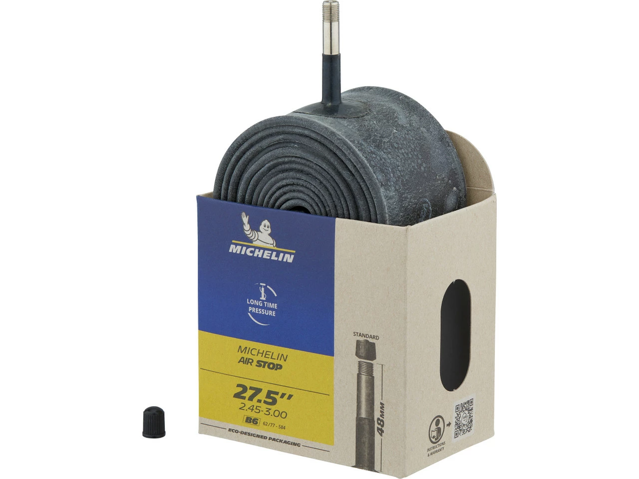 Michelin Schlauch B6 Airstop Für 27,5+ 5 Michelin Schlauch B6 Airstop Für 27,5+ – Bild 3