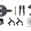 Shimano Ultegra Di2 R8150 Powermeter Gruppe 2x12 34-50 -Fahrrad Stromkreis Verkäufe 489327